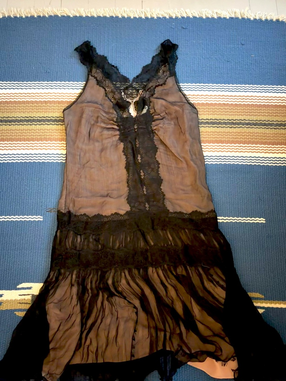 Leon Max Limited Edition Drop Waist Slip Dress - Picture 1 of 3